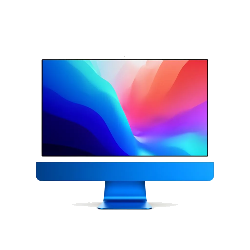 24-inch iMac, front on